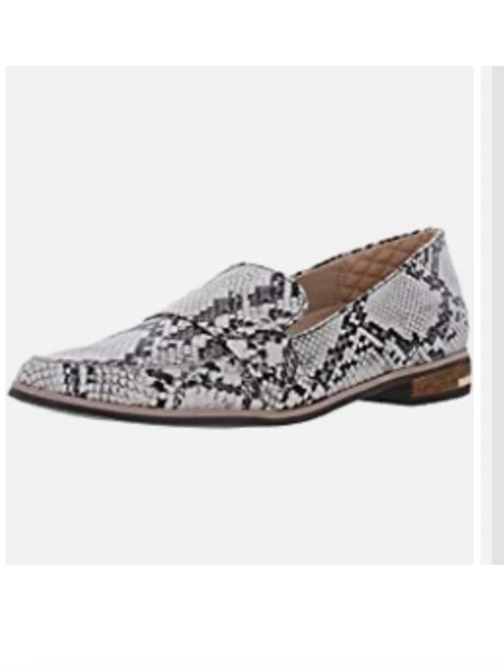 Dr Scholl's Faxon Loafer Snakeskin Animal Print